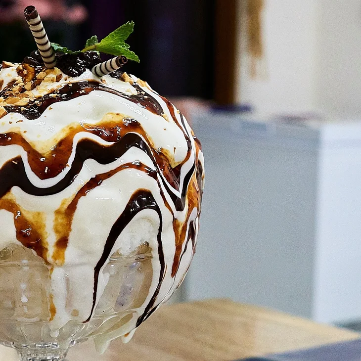 不思議なかき氷